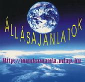 ÁLLÁSAJÁNLATOK ÁLLÁSAJÁNLATOK